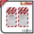 Safety Warming Customized Lockout Tag